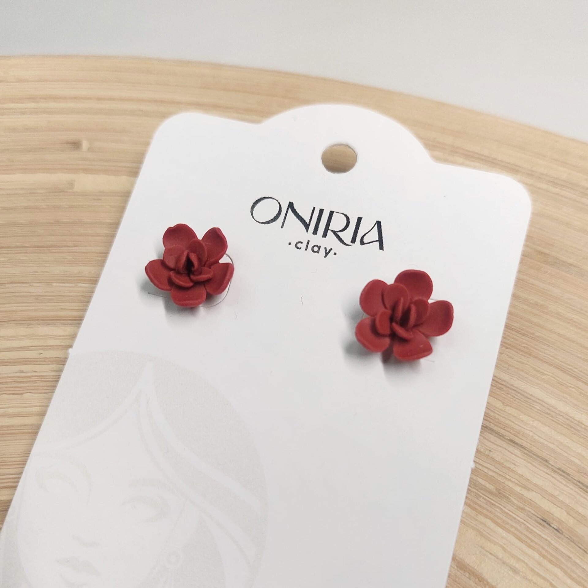 Florecita burdeos - 4