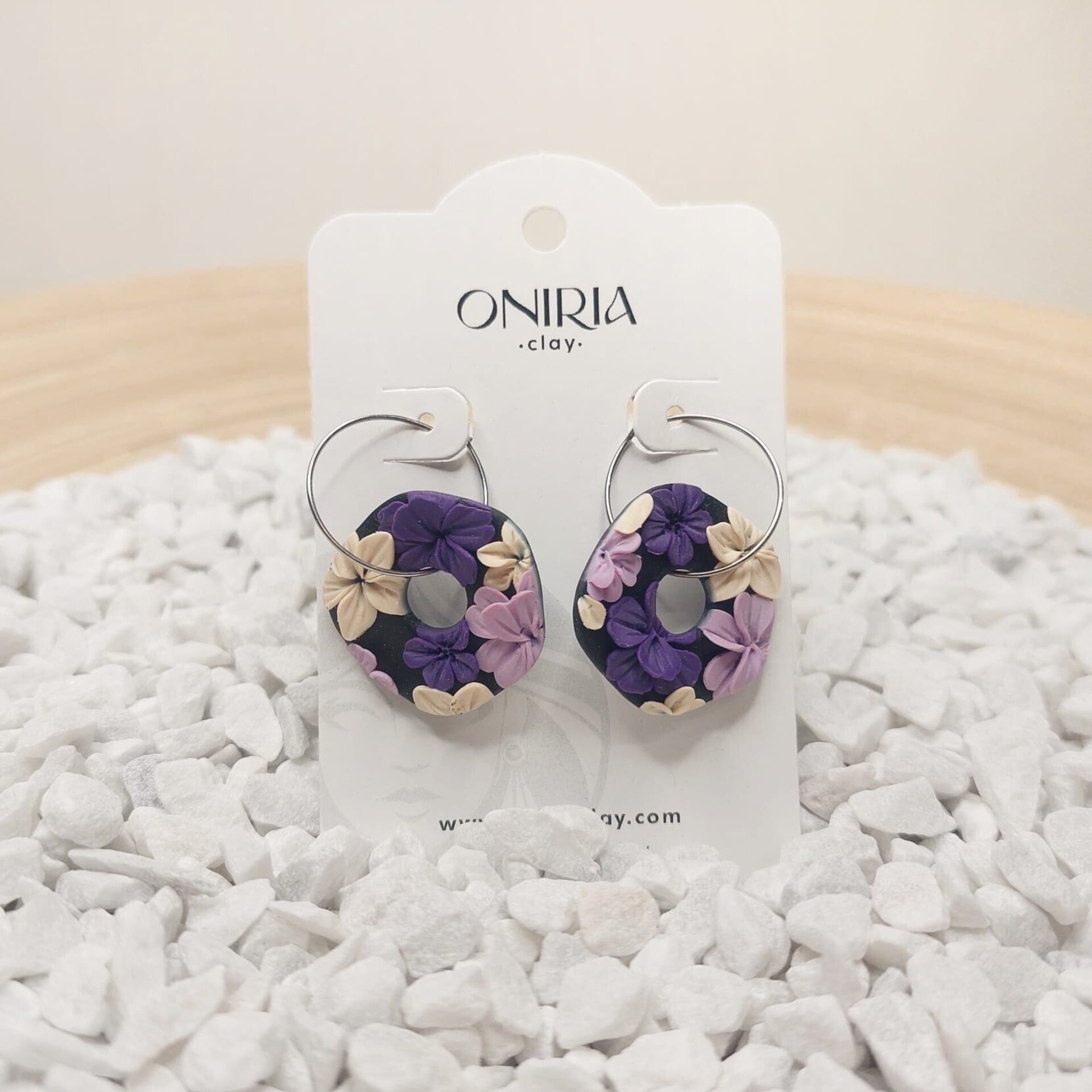 Kore floral tonos morados - 4