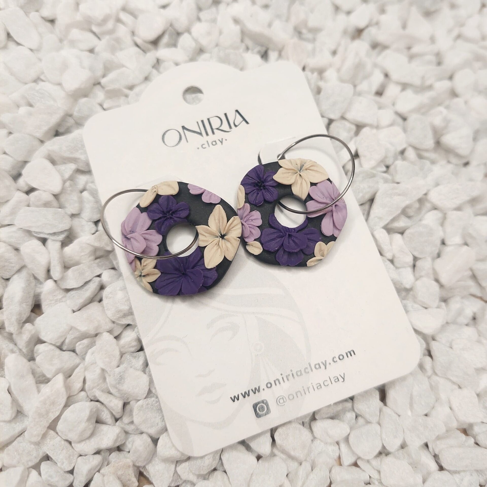 Kore floral tonos morados - 3
