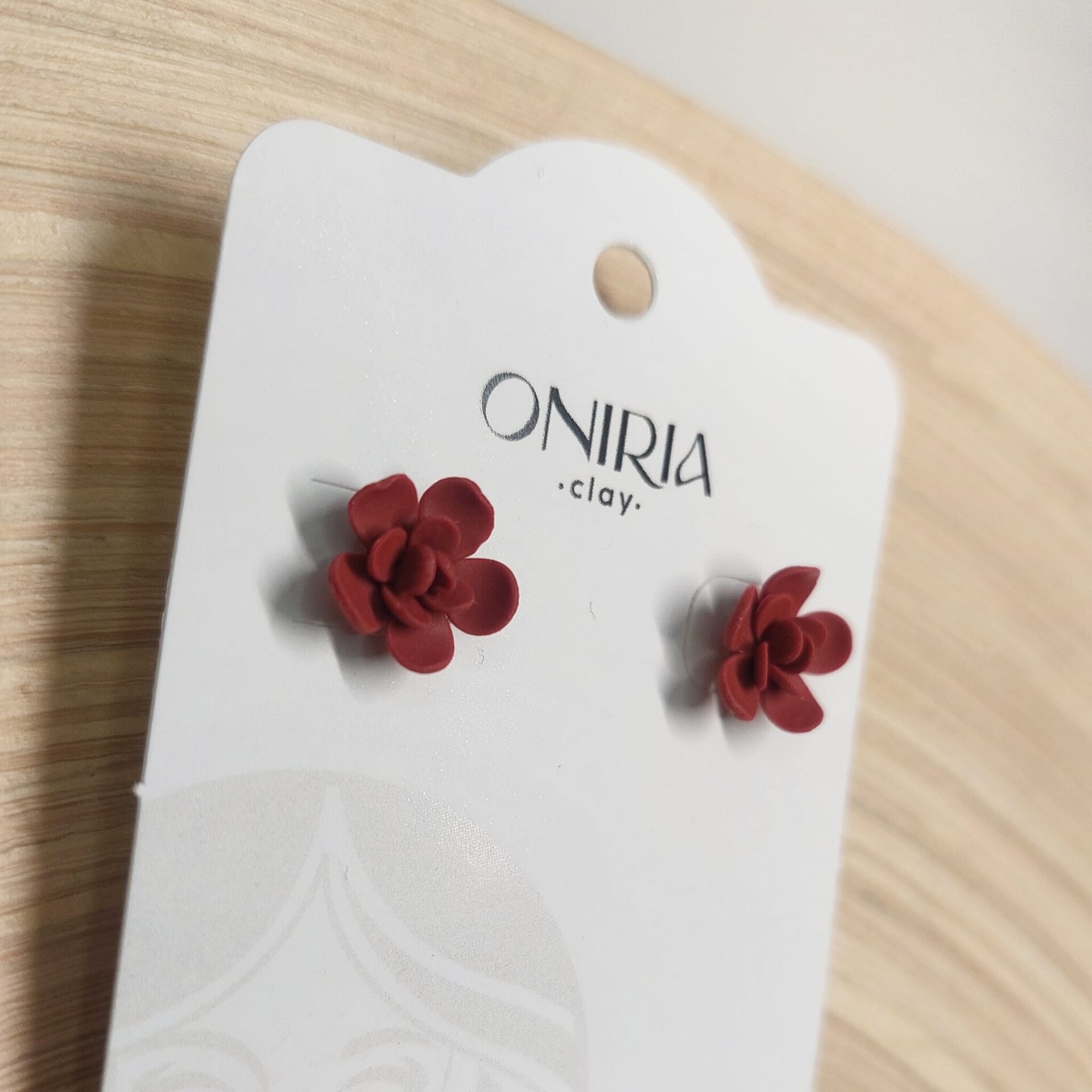 Florecita burdeos - 1